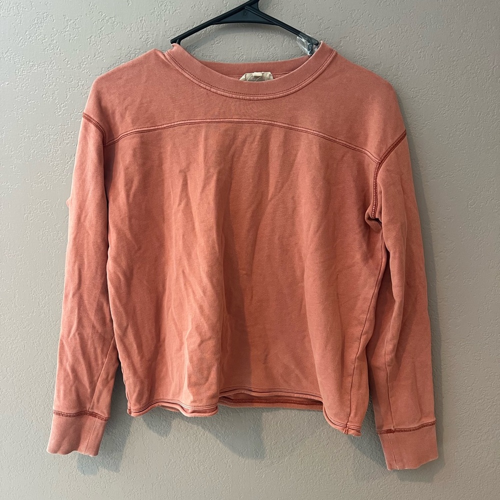 Madewell Cropped Long Sleeve